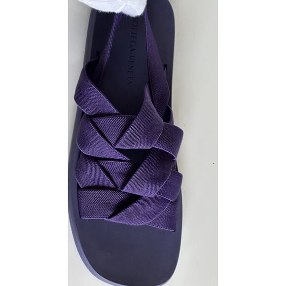 Bottega Veneta Intrecciato Starfish Purple Sandals 9 US (42) 651402 IT NIB $850 main image 8